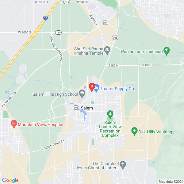 Quality Granite Utah location map: 135 310 N, Salem, Ut 84653, Salem, Utah
