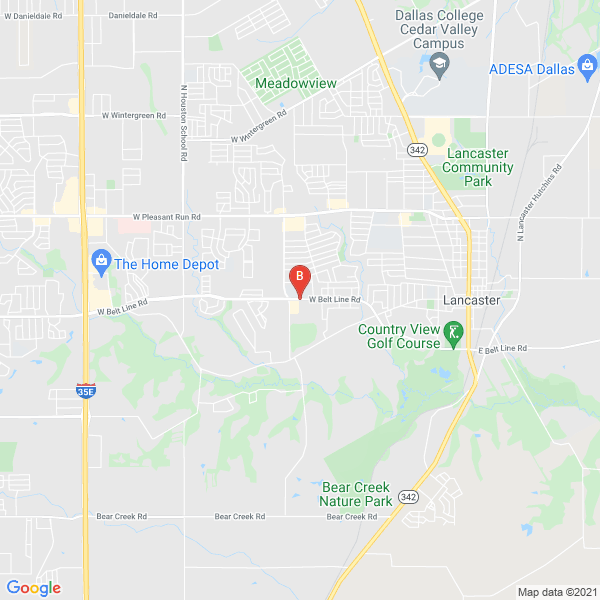 Lancaster Nail Bar location map: 1370 W Belt Line Rd Suite 200, Lancaster, TX 75146, United States, Lancaster, Texas